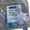 Puntera Hueca Aislada WAGO 216-322 | Casquillo de Apriete (Ferrule) para Conductor de 0.34 mm² (22 AWG) | Cobre Estañado con Cuello Polimérico | Longitud de Empalme 6 mm | Color Turquesa Claro
