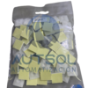 PKB-14N (1) Base Adhesiva para Cinchos / Sujetacables Altech PKB-1/4N (Serie PKB) | Soporte de Montaje con Adhesivo y Orificio para Tornillo | Dimensiones de 20 x 20 mm | Para Cinchos de hasta 6.4 mm (1/4 Pulgada) de Ancho | Color Natural / Blanco | Material Nylon 6/6 Ignífugo | Paquete de 100 Piezas