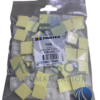 PKB-14N (2) Base Adhesiva para Cinchos / Sujetacables Altech PKB-1/4N (Serie PKB) | Soporte de Montaje con Adhesivo y Orificio para Tornillo | Dimensiones de 20 x 20 mm | Para Cinchos de hasta 6.4 mm (1/4 Pulgada) de Ancho | Color Natural / Blanco | Material Nylon 6/6 Ignífugo | Paquete de 100 Piezas