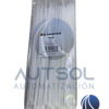 PKB25200A9 (2) Cincho / Abrazadera de Amarre para Cables Altech PKB25200A9 (Serie PKB) | Longitud 200 mm | Ancho 2.5 mm | Color Negro (Resistente a Rayos UV) | Resistencia a la Tensión 8 kg (18 lbs) | Material Nylon 6/6 Ignífugo | Paquete de 100 Piezas