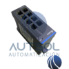 Switch Ethernet Industrial No Administrable Delta Electronics DVS-008I00C | Serie DVS | 8 Puertos Fast Ethernet RJ-45 (10/100 Mbps) | Entrada de Alimentación Redundante 12 a 48 VDC | Montaje en Riel DIN